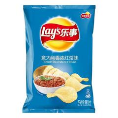 Чипсы Lay's со вкусом red meat Italian flavour 70 грамм