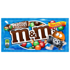 Шоколадное драже M&Ms Pretzel (со вкусом кренделя) 80 грамм