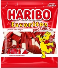Мармелад жевательный Haribo Favouritos красное и белое 90 гр
