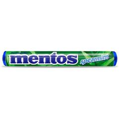 Мятная жевательная конфета Mentos Spearmint 38 грамм