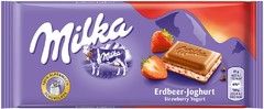 Milka Strawberry & Yoghurt 100 грамм