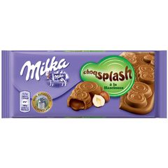 Шоколад Milka Choq Splash Hazelnut 90 грамм
