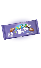 Шоколад Milka Bubbly Cooconut c кокосовой начинкой 100 гр