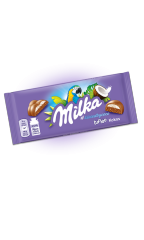 Молочный шоколад Milka Bubbly Coconut 100 гр