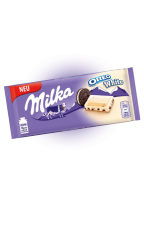 Белый шоколад Milka с печеньем Oreo 100 гр