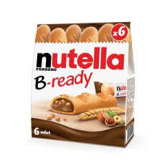 Вафельный батончик Nutella B-ready с хрустящими шариками 132 гр