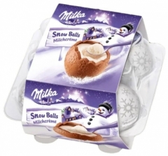 Шоколад Milka Snowballs 112 гр