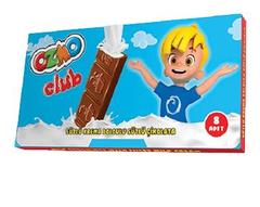 Шоколадный батончик с молочной начинкой Ozmo Club 44 грамм
