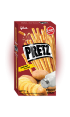 Хлебные палочки "Pretz" со вкусом запечённой картошки 23 гр