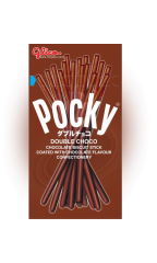 Бисквитные палочки Pocky в шоколадной глазури Дабл Чоко 47 гр