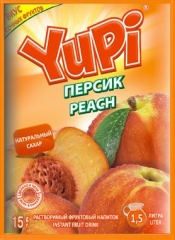 Растворимый напиток YUPI Персик 12 гр