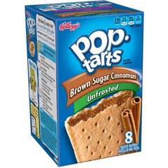 Печенье Pop Tarts 8 PS Unfrosted Brown Sugar Cinnamon 397 грамм