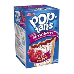 Печенье Pop Tarts 8 PS Frosted Raspberry с малиной 416 грамм