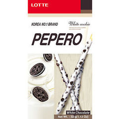 Печенье соломка "Пеперо" Белый шоколад 32 грамма