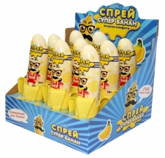Жидкая конфета Спрей-банан 50 гр