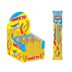 Мармелад SWEETO"SOUR STICK"  TUTTI-FRUTTI (Кислые палочки Тутти-фрутти) 35 грамм