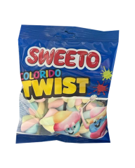 Маршмеллоу Sweeto Colorido Twist 60 гр