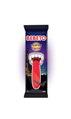 Жевательный мармелад "Язык вампира" BEBETO в индивидуальной упаковке 25 гр