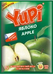 Растворимый напиток YUPI Яблоко 15 грамм