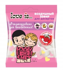 Зефир воздушный Love is для десертов 125 гр