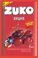 Растворимый напиток ZUKO Вишня 25 грамм