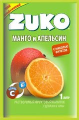 Растворимый напиток ZUKO Манго-апельсин 25 грамм